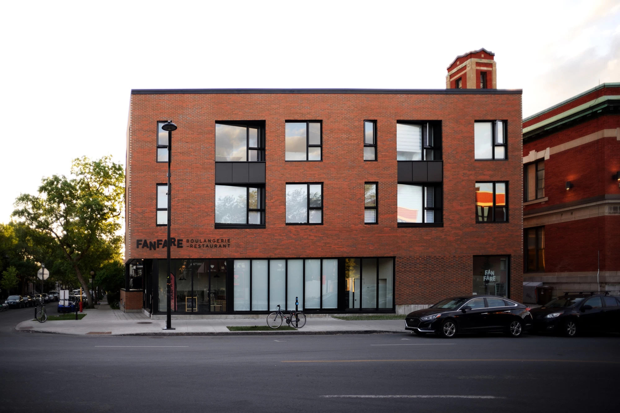 Photo de la façade du projet Jarry