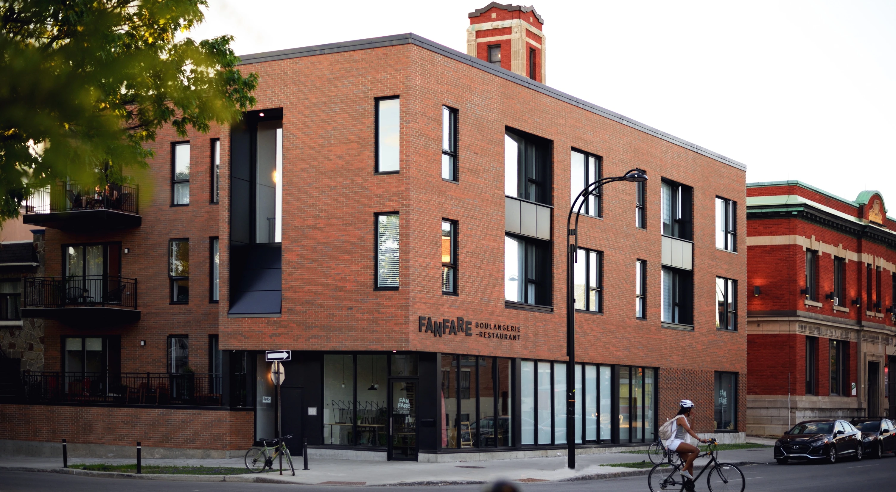 Photo de la façade du projet Jarry